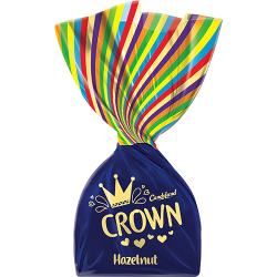 Crown Hazelnut Truffle Box 18Pcs
