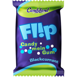 Flip Blackcurrant Candy Box 70Pcs
