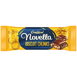 Novella Biscuit Chunks Box 24Pcs