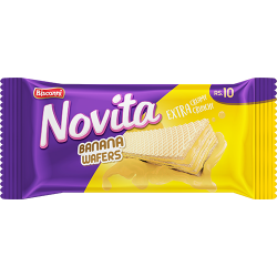 Novita Banana Mini Half Roll Rs.10 (12Pcs Box)