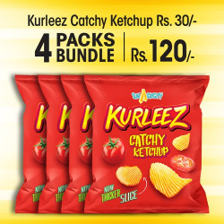 Kurleez Catchy Ketchup Rs.30 (4Packs for Rs.120)
